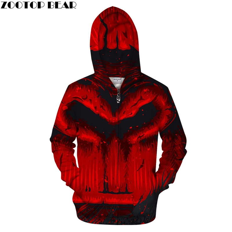Red 3D Zip Hoodie Men Zipper Hoody Casual Sweatshirt HoodedTracksuit Brand Pullover Printed Coat Halloween Drop Ship ZOOTOPBEAR
Red 3D Zip Hoodie Men Zipper Hoody Casual Sweatshirt HoodedTracksuit Brand Pullover Printed Coat Halloween Drop Ship ZOOTOPBEAR