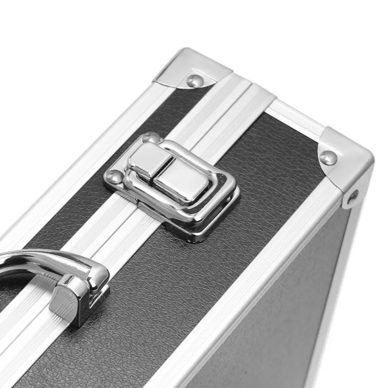 30x17x8cm Aluminum tool box Portable Instrument box Storage Case with Sponge Lining Handheld Impact resistant ToolBox
30x17x8cm Aluminum tool box Portable Instrument box Storage Case with Sponge Lining Handheld Impact resistant ToolBox