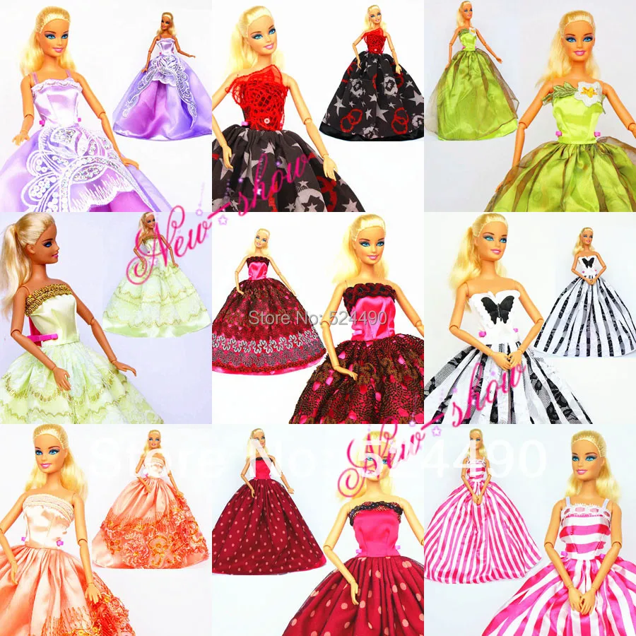 Hot ! 30 Pcs = 10 dresses+10 hangers+10 shoes Handmade Gown Doll Clothing Accessories Princess Skirt Suit For Barbie Kurhn Doll
Hot ! 30 Pcs = 10 dresses+10 hangers+10 shoes Handmade Gown Doll Clothing Accessories Princess Skirt Suit For Barbie Kurhn Doll