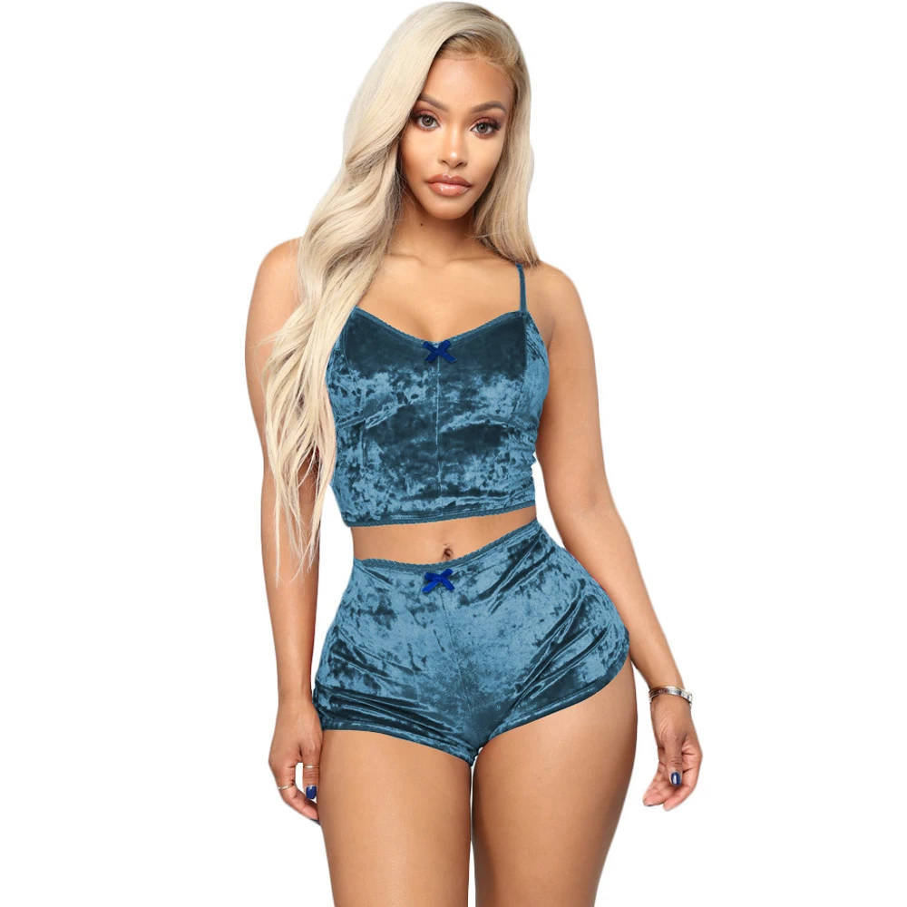 new jumpsuit two-piece suit Slim Korean velvet lace jumpsuit shorts sexy nightclub jumpsuit
new jumpsuit two-piece suit Slim Korean velvet lace jumpsuit shorts sexy nightclub jumpsuit