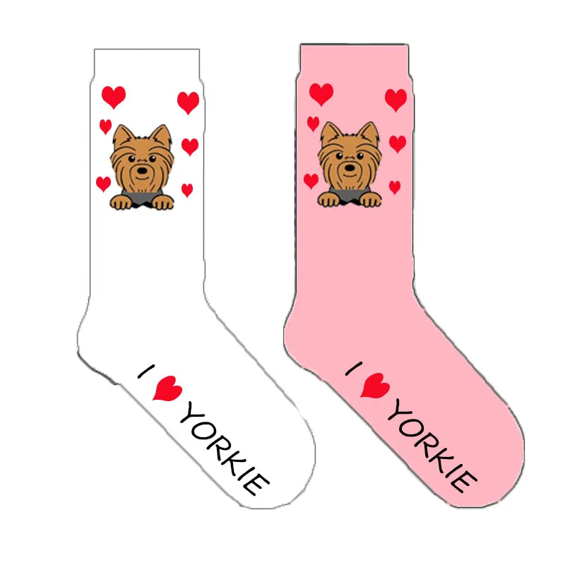 cute women's Yorkshire Terrier socks heart socks with yorkie 50pairs/lot wholesale
cute women's Yorkshire Terrier socks heart socks with yorkie 50pairs/lot wholesale