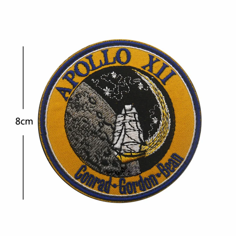 APOLLO Mission Embroidery Applique Patch Astronaut DIY Spaceship American Fight Outdoor Clothing Backpack Supplies Icon Badge
APOLLO Mission Embroidery Applique Patch Astronaut DIY Spaceship American Fight Outdoor Clothing Backpack Supplies Icon Badge