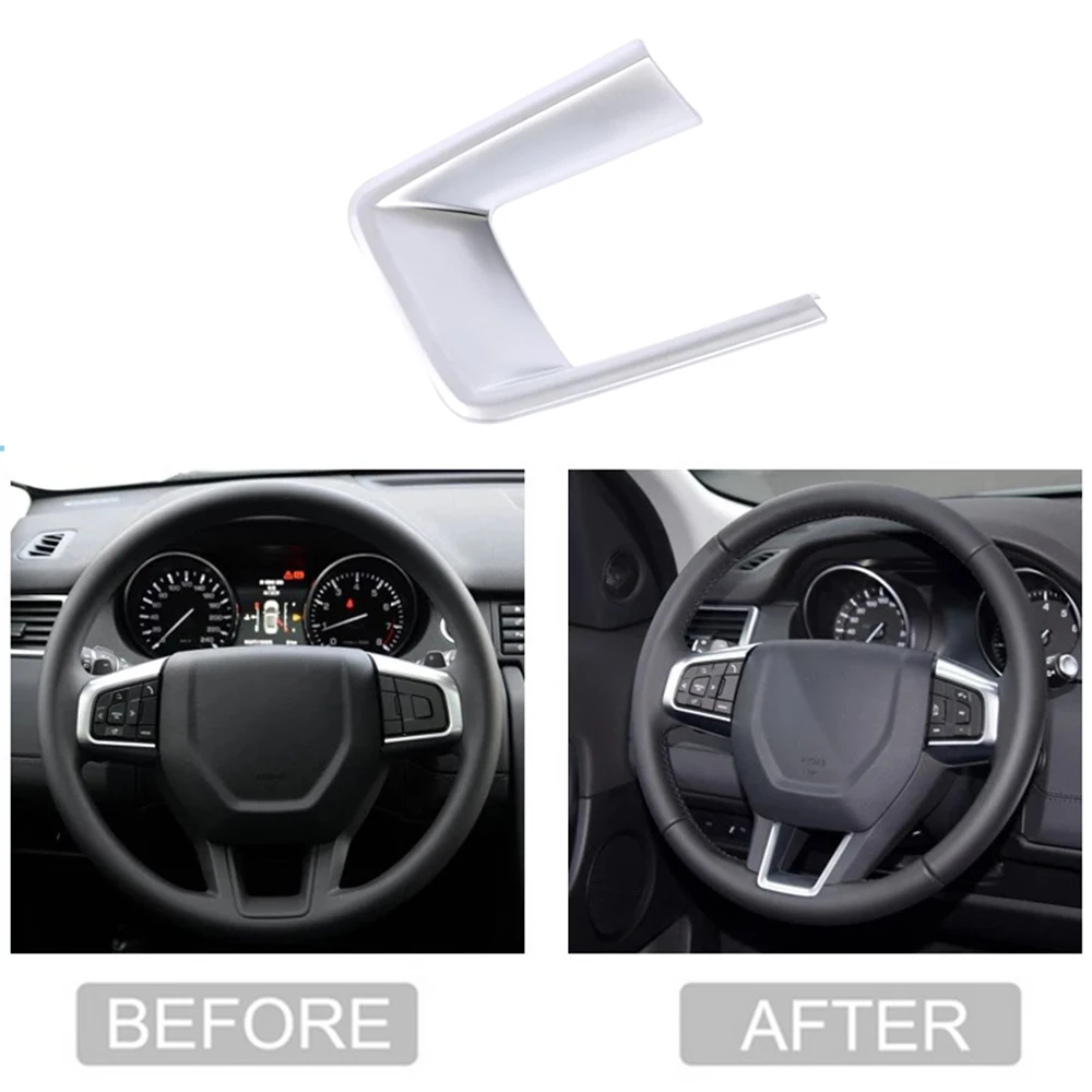 JEAZEA ABS Matte Silver Chrome Steering Wheel Sequin Cover Trim For Land Rover Discovery Sport 2015 2016 2017 2018 2019
JEAZEA ABS Matte Silver Chrome Steering Wheel Sequin Cover Trim For Land Rover Discovery Sport 2015 2016 2017 2018 2019
