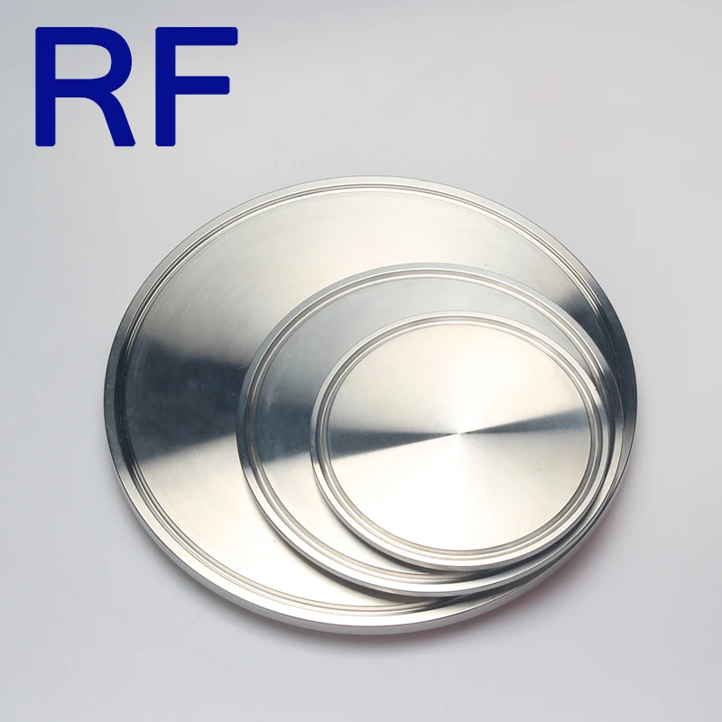 RF 4 "глухая Торцевая Крышка для диска санитарная нержавеющая сталь 304/316L три