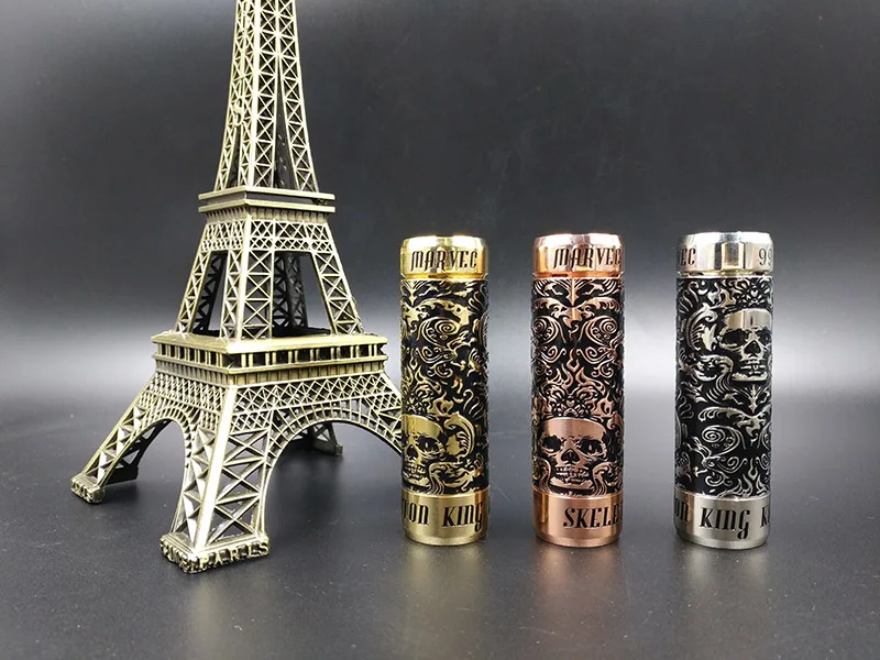 Genuine Marvec Skeleton King Kong Mechanical Mod fit Low Resistant Electronic Cigarette 26mm 510 Vape Mod for RDA RTA Tank Kit
Genuine Marvec Skeleton King Kong Mechanical Mod fit Low Resistant Electronic Cigarette 26mm 510 Vape Mod for RDA RTA Tank Kit