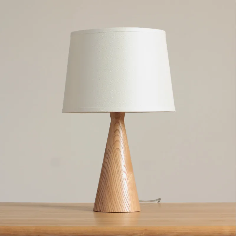 Tapered solid wood table lamp simple retro living room bedroom bedside lamp free shipping
Tapered solid wood table lamp simple retro living room bedroom bedside lamp free shipping