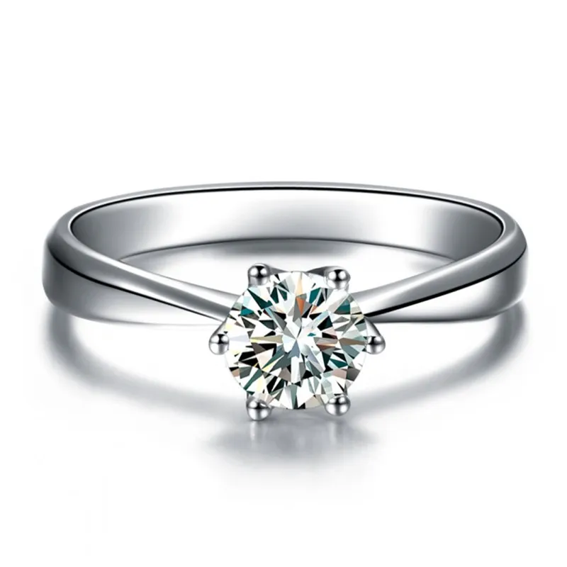 S925 sterlingr-jewelry Rings For Women 1 Carat Six Claw Crown Round Stone Ring Classic Fine Jewelry Bijoux Femme Love-003
S925 sterlingr-jewelry Rings For Women 1 Carat Six Claw Crown Round Stone Ring Classic Fine Jewelry Bijoux Femme Love-003