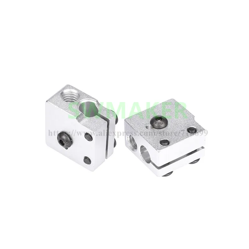 2pcs V6 J-head Volcano hot end aluminum block 0.4mm hot end set for 3D printer accessories
2pcs V6 J-head Volcano hot end aluminum block 0.4mm hot end set for 3D printer accessories