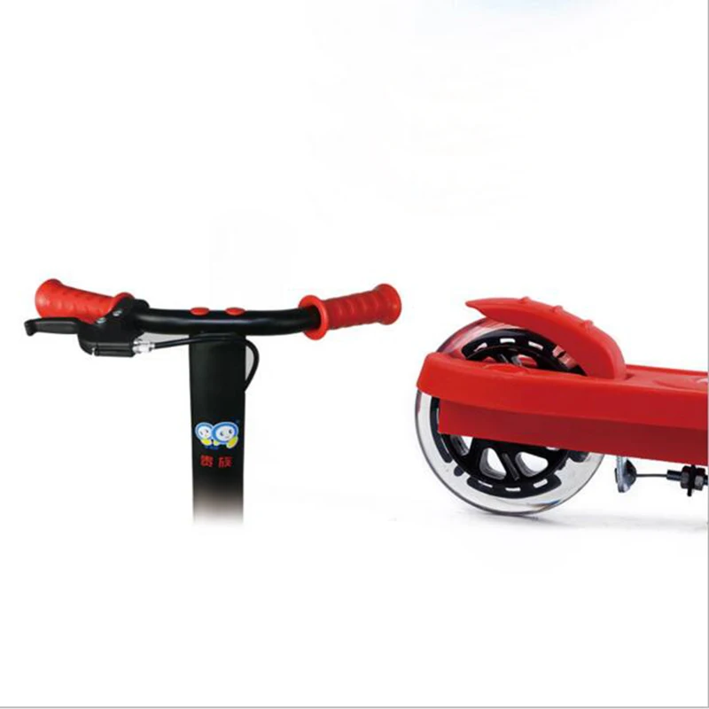 Детские спортивные игрушки изогнутый дизайн 3 колесный скутер городской детский