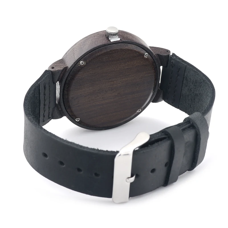 BOBO BIRD Men's Ebony Wood Design Watches With Real Leather Quartz Watch for Men Brand Luxury Wooden Bamboo Wrist Watch
BOBO BIRD Men's Ebony Wood Design Watches With Real Leather Quartz Watch for Men Brand Luxury Wooden Bamboo Wrist Watch