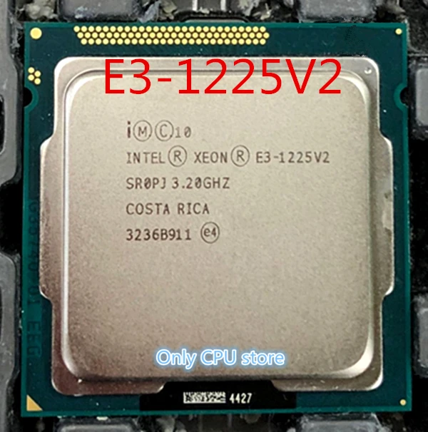 Бесплатная доставка процессор Intel Xeon E3 1225 v2 1225v2 (8M кэш 3 2 ГГц) четырехъядерный LGA1155
