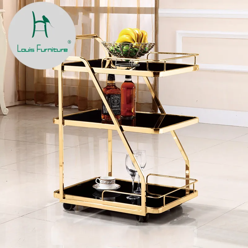 Louis Fashion Trolley Stainless Steel Dim Sum Tempered Glass Restaurant High Grade Drinks Tea and Water
Louis Fashion Trolley Stainless Steel Dim Sum Tempered Glass Restaurant High Grade Drinks Tea and Water