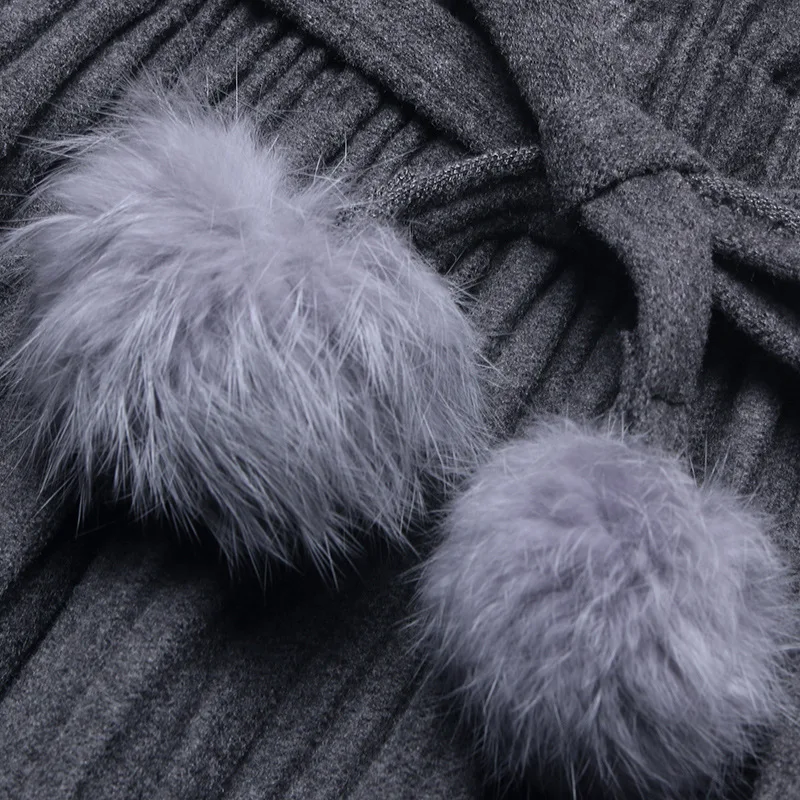 Fall Winter Women Lady Ruffles Elastic High Waisted Pleated Loose Woolen Skirt , Female Woman Fur Ball Lace Up Woolen Skirts
Fall Winter Women Lady Ruffles Elastic High Waisted Pleated Loose Woolen Skirt , Female Woman Fur Ball Lace Up Woolen Skirts