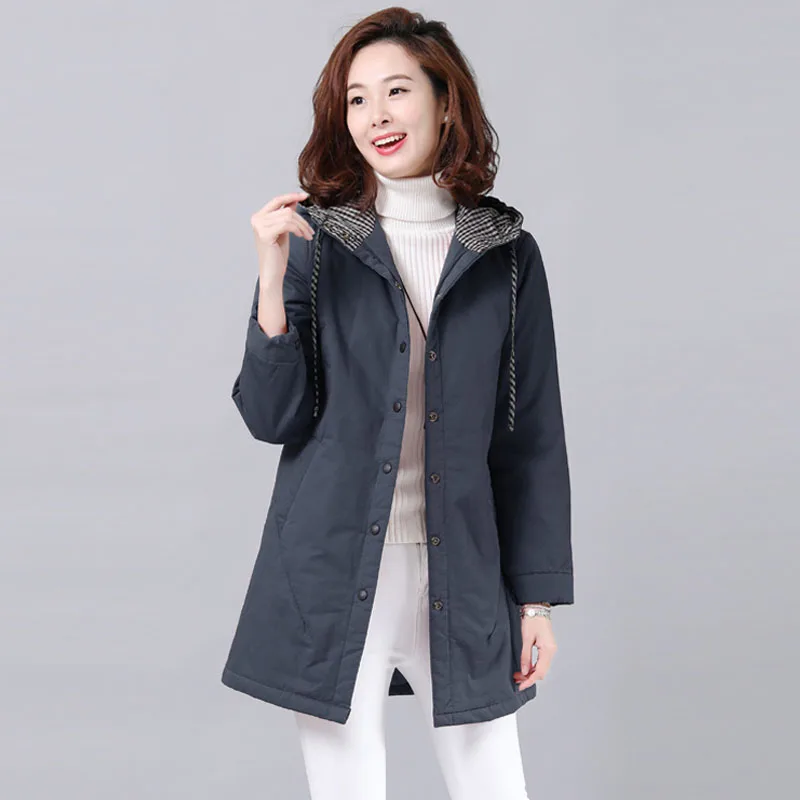 2019 New Cotton Women Fashion Long Section Korean Jacket Thickening Parker Coat Warm Jacket Loose Ladies Casual Cotton Outerwear
2019 New Cotton Women Fashion Long Section Korean Jacket Thickening Parker Coat Warm Jacket Loose Ladies Casual Cotton Outerwear