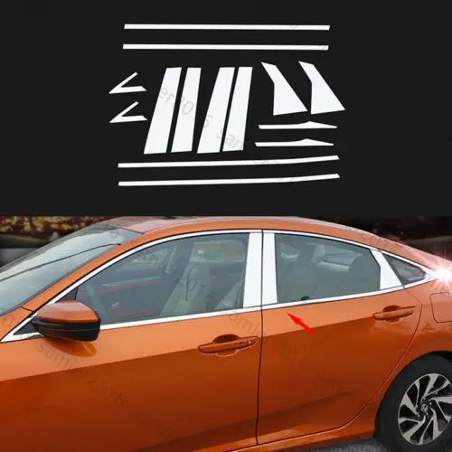 14x сталь Подходит для Honda Civic 16 + дверь седана окно вокруг подоконника полное покрытие отделка
14x сталь Подходит для Honda Civic 16 + дверь седана окно вокруг подоконника полное покрытие отделка