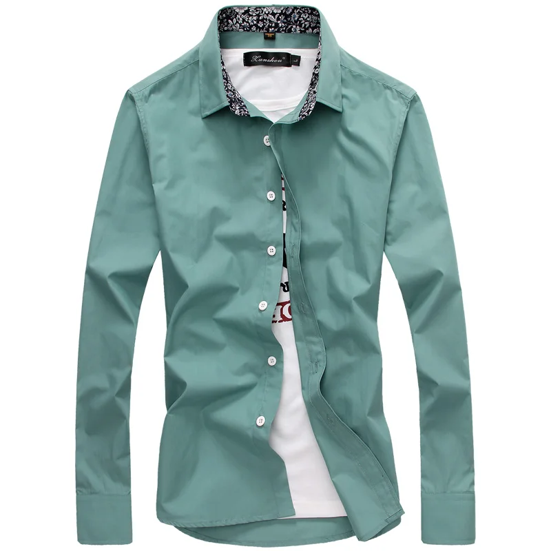 Spring Autumn New Men's Brand Fashion Shirts Cotton Long Sleeve Casual Shirt Men Tops Floral Print Embroidery
Spring Autumn New Men's Brand Fashion Shirts Cotton Long Sleeve Casual Shirt Men Tops Floral Print Embroidery