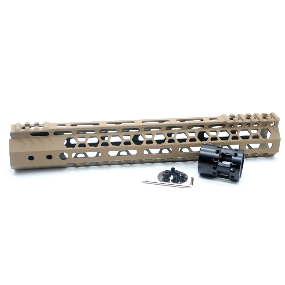 Aplus 12'' inch Ultralight Style M-lok Handguard Rail Free Float Picatinny Mount System_Fit .223/5.56/AR-15 Tan Printed
Aplus 12'' inch Ultralight Style M-lok Handguard Rail Free Float Picatinny Mount System_Fit .223/5.56/AR-15 Tan Printed