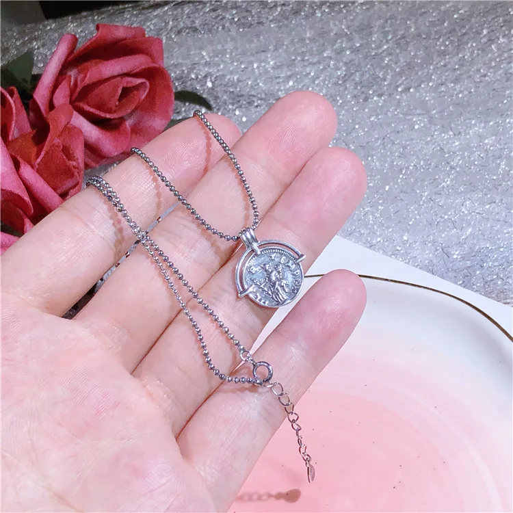 Real 925 Sterling Silver Simple Designer Figure Pendant All Matching Fashion Women Long Sweater Necklace 
Real 925 Sterling Silver Simple Designer Figure Pendant All Matching Fashion Women Long Sweater Necklace