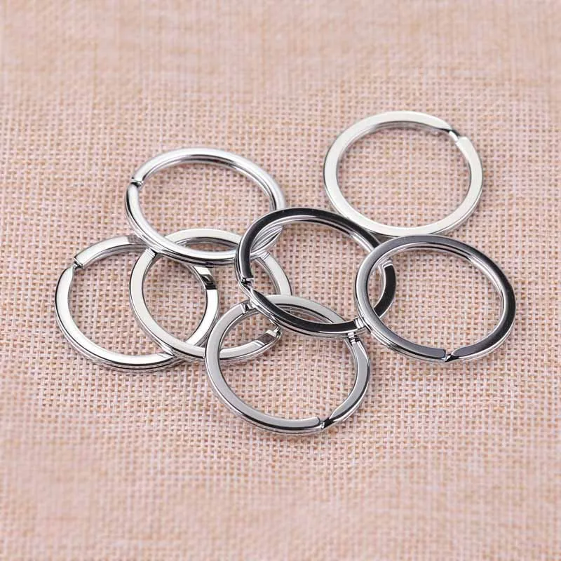 25--32mm 12 simple connection metal rhodium plated key ring split ring key ring accessories 12pcs
25--32mm 12 simple connection metal rhodium plated key ring split ring key ring accessories 12pcs