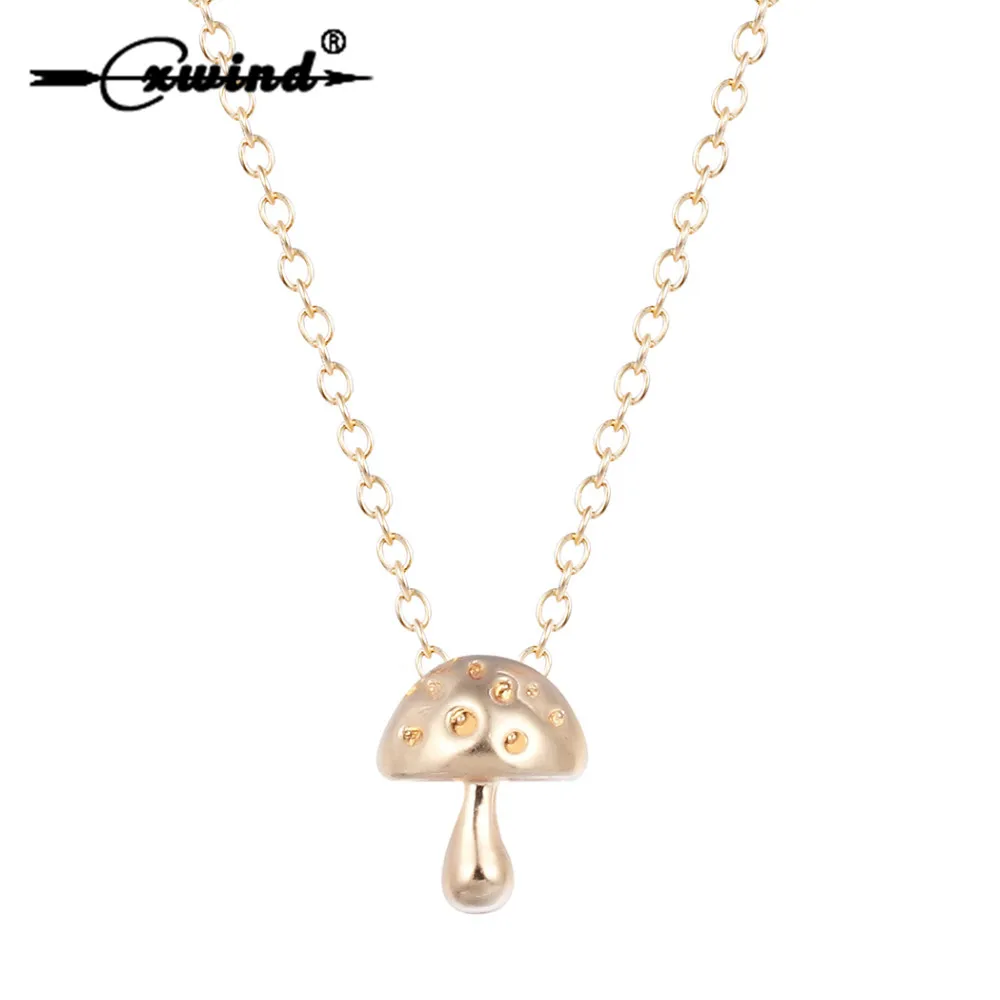 Cxwind Mushroom Necklace Pendant Gift Jewelry Collares for Women Statement Long Chain Sweater Necklace Choker collares 2019
Cxwind Mushroom Necklace Pendant Gift Jewelry Collares for Women Statement Long Chain Sweater Necklace Choker collares 2019