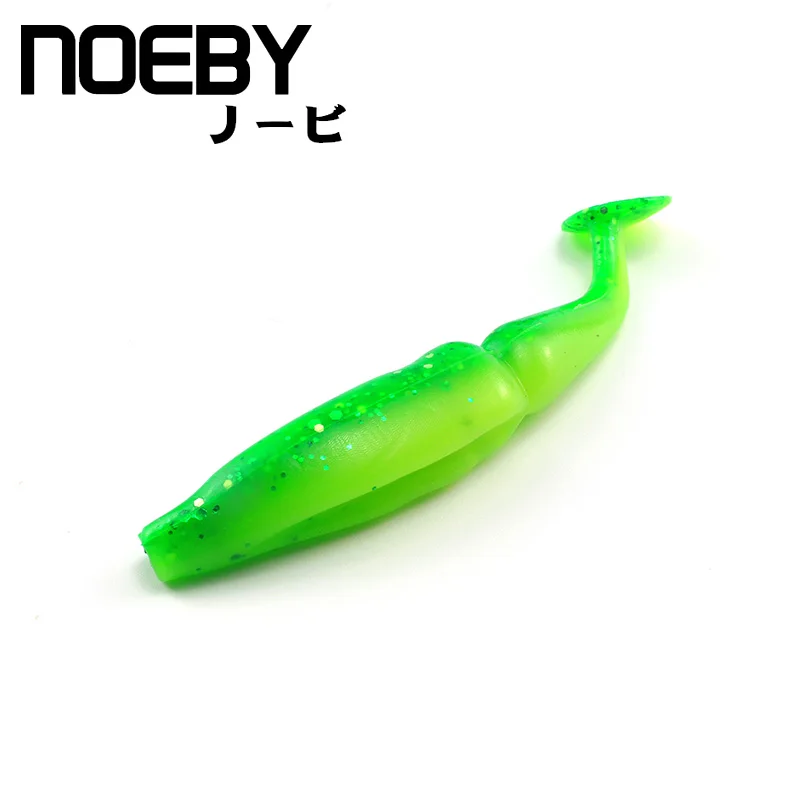 Мягкая рыболовная приманка NOEBY 6 шт./лот 80 мм 3 5 г | Спорт и развлечения