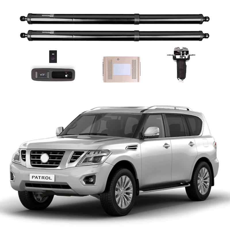 New for Nissan PATROL Y62 Electric tailgate modified tailgate car modification automatic lifting rear door car parts
New for Nissan PATROL Y62 Electric tailgate modified tailgate car modification automatic lifting rear door car parts