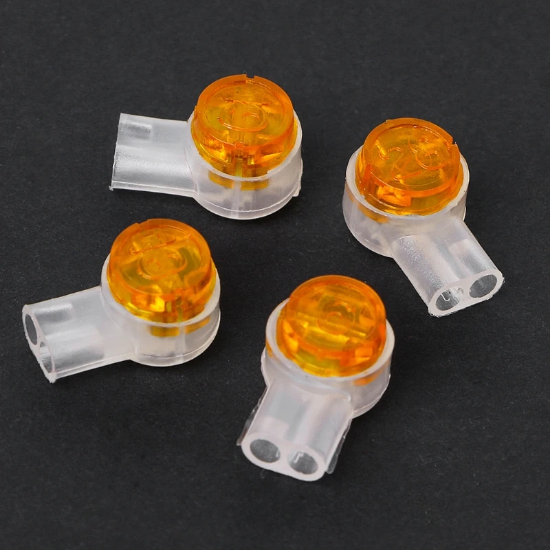 OOTDTY New 100Pcs UY2 K2 Connector Grease Filling Butt Wire Line Terminal For Telephone Network Line Connection High Quality
OOTDTY New 100Pcs UY2 K2 Connector Grease Filling Butt Wire Line Terminal For Telephone Network Line Connection High Quality