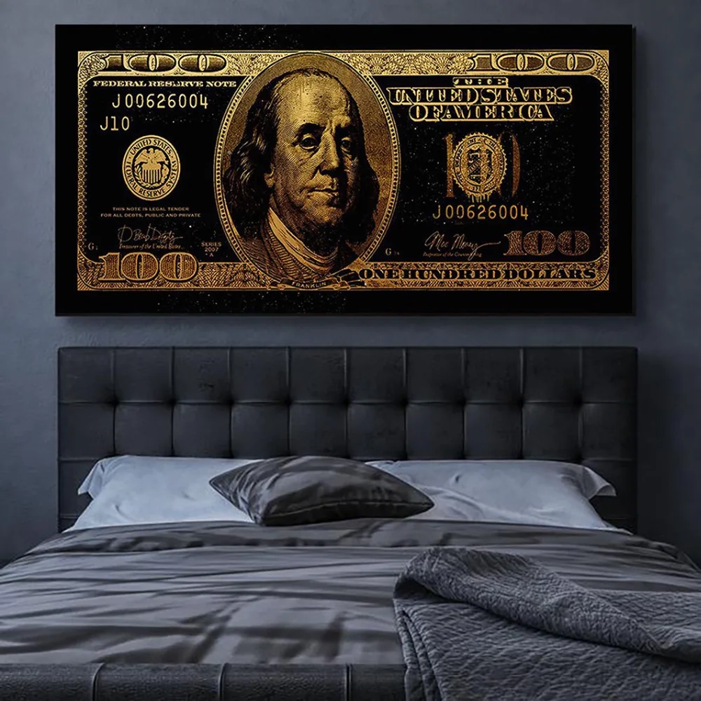 Modular Hd Prints Abstract Pictures Home Decoration 1 Pieces Dollar Gold Painting Canvas Modern Poster Wall Art For Living Room
Modular Hd Prints Abstract Pictures Home Decoration 1 Pieces Dollar Gold Painting Canvas Modern Poster Wall Art For Living Room