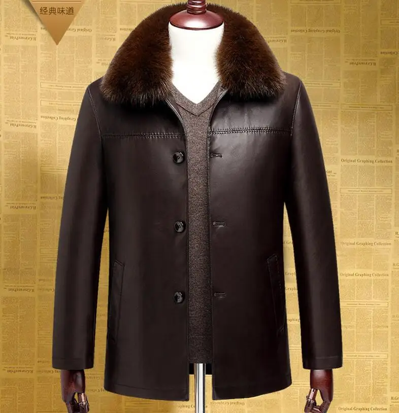 S--4XL хит продаж/зимние мужские новые модные кожаные пальто с отворотами для отдыха
S--4XL хит продаж/зимние мужские новые модные кожаные пальто с отворотами для отдыха