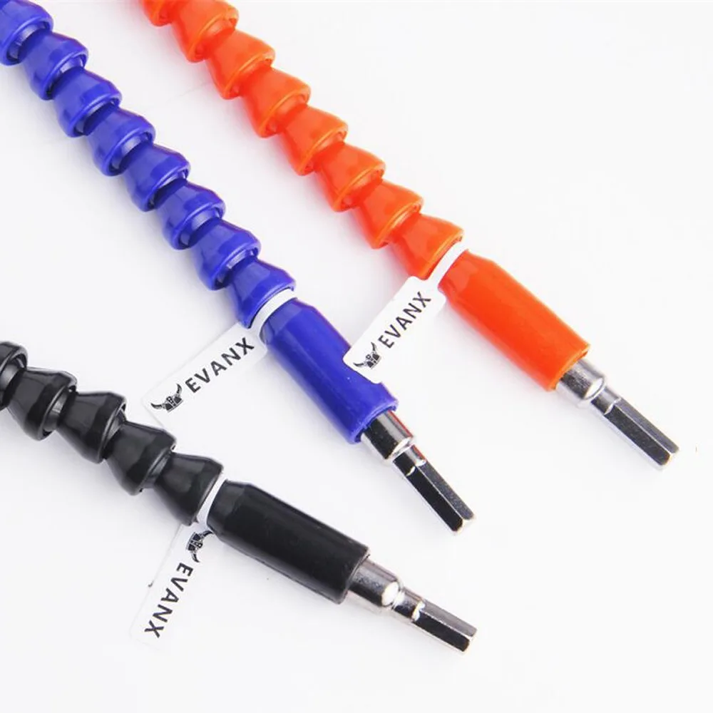 1/4'' Flexible Shaft Bits Hex Shank 295mm Extension Screwdriver Drill Bit Holder Connect Link Electronic Drill Tools 1pcs
1/4'' Flexible Shaft Bits Hex Shank 295mm Extension Screwdriver Drill Bit Holder Connect Link Electronic Drill Tools 1pcs