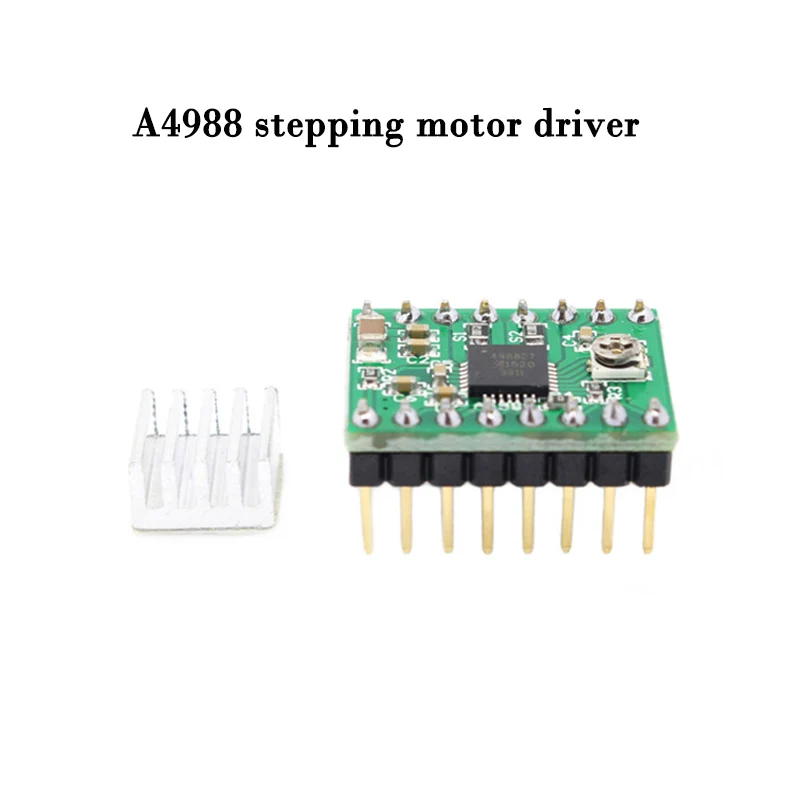 2pcs StepStick Stepper motor driver A4988 mks-smoother 3D Printer driver module Reprap board
2pcs StepStick Stepper motor driver A4988 mks-smoother 3D Printer driver module Reprap board