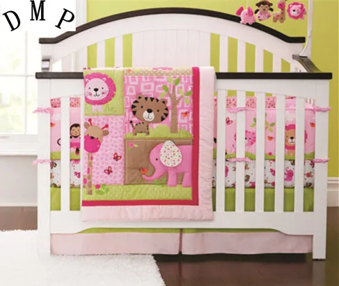 7pcs Cot Baby Bedding Set Bed Linen baby bed linen Crib Bedding Sets kit berço (4bumpers+duvet+bed cover+bed skirt)
7pcs Cot Baby Bedding Set Bed Linen baby bed linen Crib Bedding Sets kit berço (4bumpers+duvet+bed cover+bed skirt)