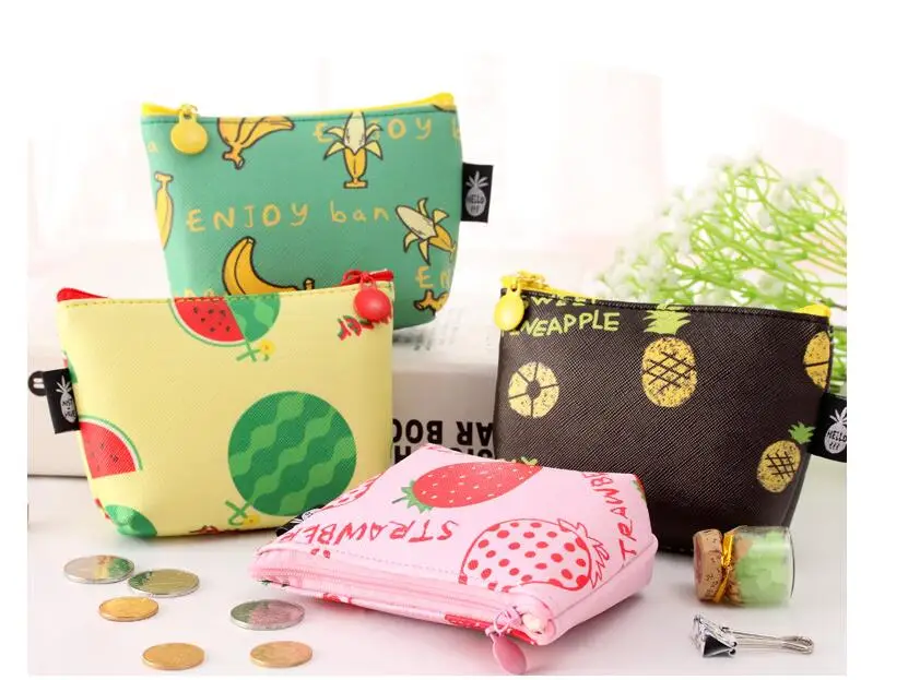 10pcs/lot! Women Wallet Korean Fashion Cute Leather Wallet Printed Small Women Banana Pineapple Strawberry Purse Cion Pocket Car
10pcs/lot! Women Wallet Korean Fashion Cute Leather Wallet Printed Small Women Banana Pineapple Strawberry Purse Cion Pocket Car