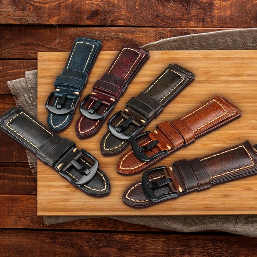 MAIKES Vintage Red Leather Watch Strap 20mm 22mm Watch Bracelet Watchband Watch Accessories Watch Band 24mm For Fossil Longines
MAIKES Vintage Red Leather Watch Strap 20mm 22mm Watch Bracelet Watchband Watch Accessories Watch Band 24mm For Fossil Longines