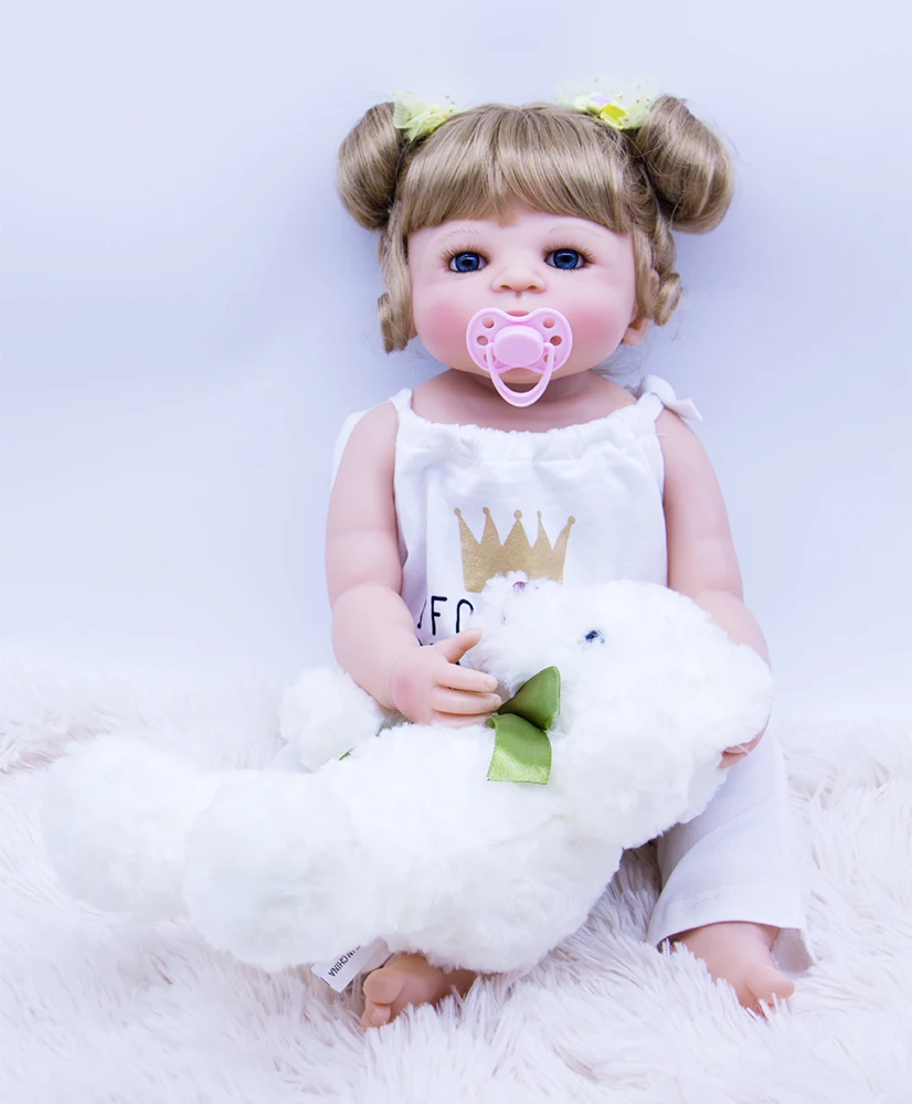 23 "57 см полная силикона reborn baby doll милой принцессы реалистичные виниловые новорожденных куклы lol игрушки ручной работы жив bebe на день рождени...
23 "57 см полная силикона reborn baby doll милой принцессы реалистичные виниловые новорожденных куклы lol игрушки ручной работы жив bebe на день рождени...