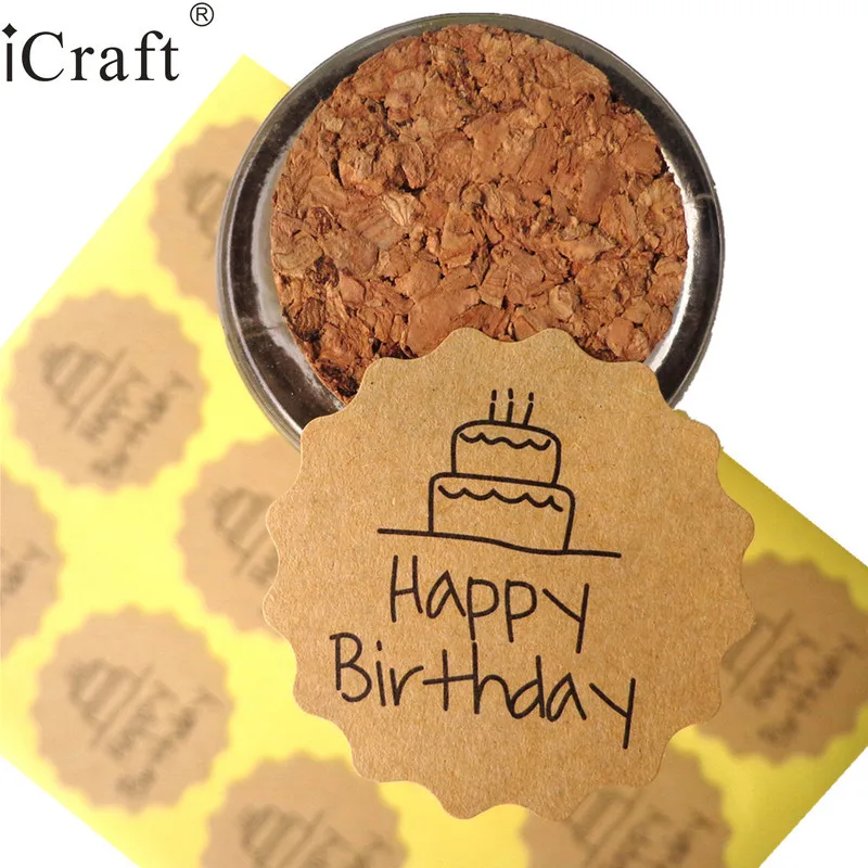 1200pcs Flower Shape Happy Birthday Kraft Seal sticker DIY Gift Seal Label Sticker For Party Favor Bag Candy Box Decor
1200pcs Flower Shape Happy Birthday Kraft Seal sticker DIY Gift Seal Label Sticker For Party Favor Bag Candy Box Decor