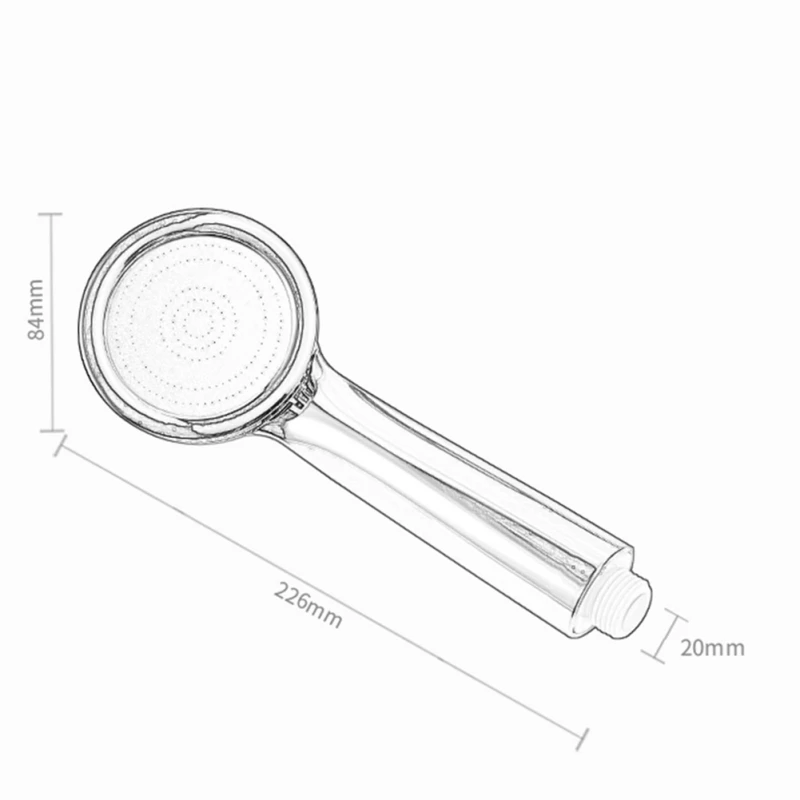 Stainless Steel Panel Four-Point Universal Thread Interface Strong Pressurization Shower Head Ideal For Home Hotel 8.4*22.6CM
Stainless Steel Panel Four-Point Universal Thread Interface Strong Pressurization Shower Head Ideal For Home Hotel 8.4*22.6CM