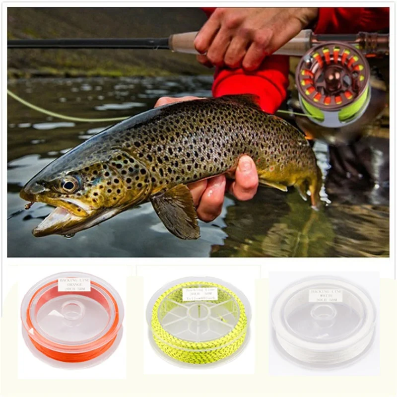 50m Nylon Fishing Line Fly Fishing Backing Line Protect Hands Pull Force Spare Wire Fish Gear Soft Fishing Lines
50m Nylon Fishing Line Fly Fishing Backing Line Protect Hands Pull Force Spare Wire Fish Gear Soft Fishing Lines