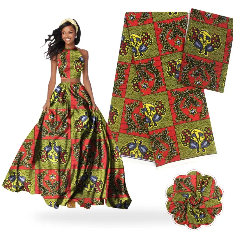New design printed satin silk fabric african wax pattern design Eco-Friendly satin silk fabric for clothing S180715
New design printed satin silk fabric african wax pattern design Eco-Friendly satin silk fabric for clothing S180715