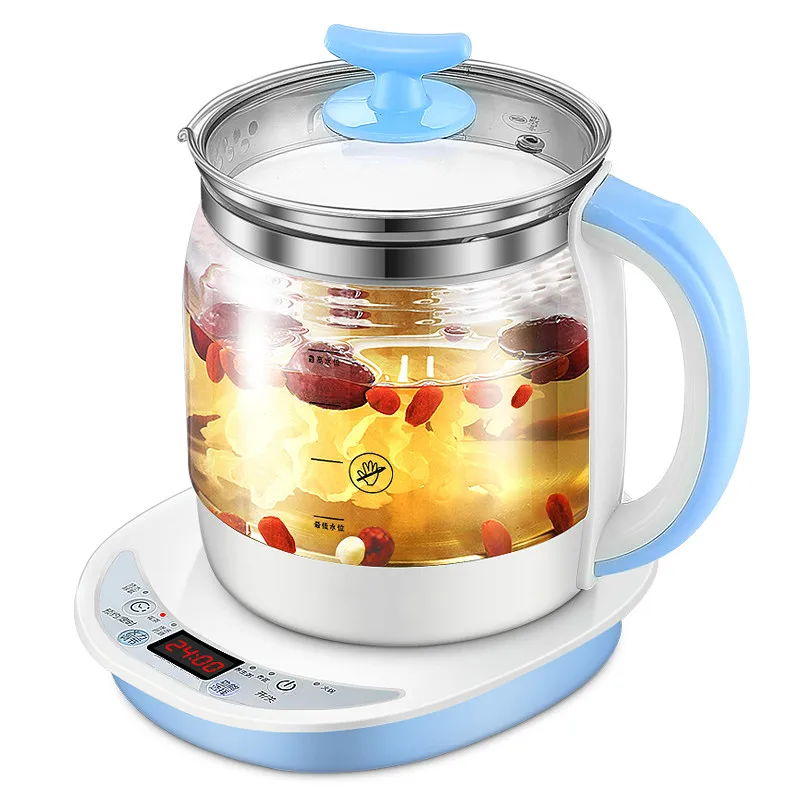 Electric kettle raised pot fully automatic thickened glass boiled flower teapot, multi-functional kettle, tea war
Electric kettle raised pot fully automatic thickened glass boiled flower teapot, multi-functional kettle, tea war