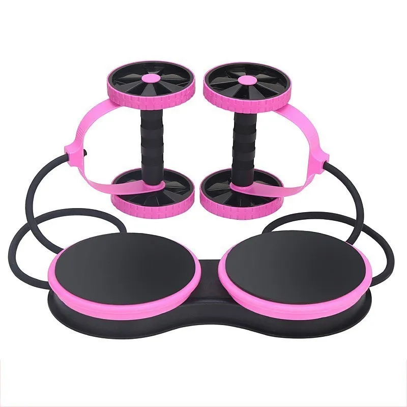XC Ab Rollers Wheels Abdominal Trainer With Four-Wheeled Stretch Resistance Bands For Build Body Fitness Equipment Accessories
XC Ab Rollers Wheels Abdominal Trainer With Four-Wheeled Stretch Resistance Bands For Build Body Fitness Equipment Accessories
