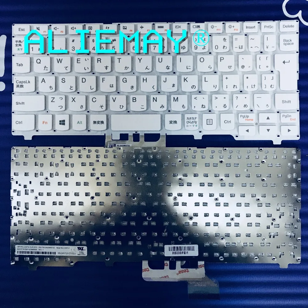 Brand new original JP /JA Jepan Keyboard for Lenovo IDEAPAD 110S-11 110S-11IBR 110S-11AST JP Keyboard WHITE
Brand new original JP /JA Jepan Keyboard for Lenovo IDEAPAD 110S-11 110S-11IBR 110S-11AST JP Keyboard WHITE