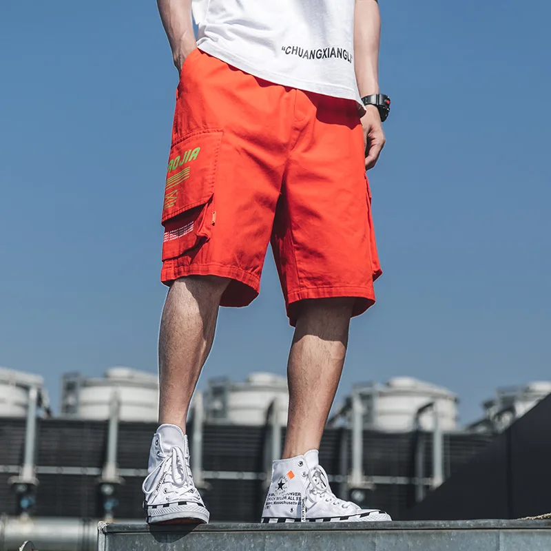 New Western Novo Letter Printed Stylish Men's Cargo Short-Pants Hip Hop Summer Male Elastic Waist Casual Shorts Loose Trunks
New Western Novo Letter Printed Stylish Men's Cargo Short-Pants Hip Hop Summer Male Elastic Waist Casual Shorts Loose Trunks