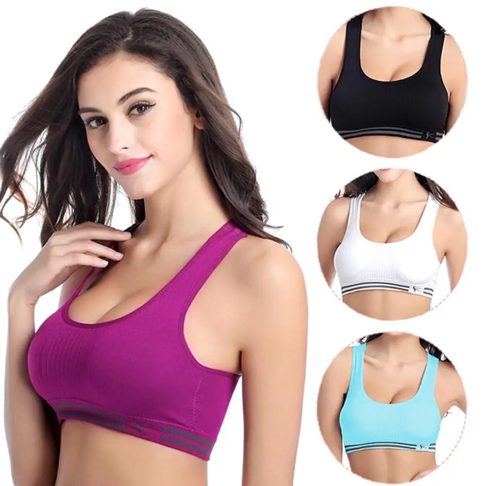Women's Shockproof Quick Dry Sports Bra No Steel Ring Padded Yoga Bras Vest Jogging Underwear Fitness Push Up Running Brassiere
Women's Shockproof Quick Dry Sports Bra No Steel Ring Padded Yoga Bras Vest Jogging Underwear Fitness Push Up Running Brassiere