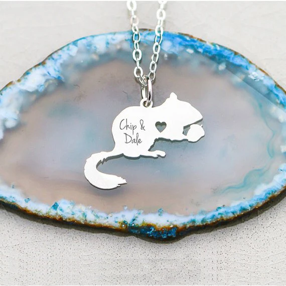 Pet Squirrel Charm Chipmunk Jewelry Wildlife Custom Any Words Accept Drop Shipping YP6370
Pet Squirrel Charm Chipmunk Jewelry Wildlife Custom Any Words Accept Drop Shipping YP6370