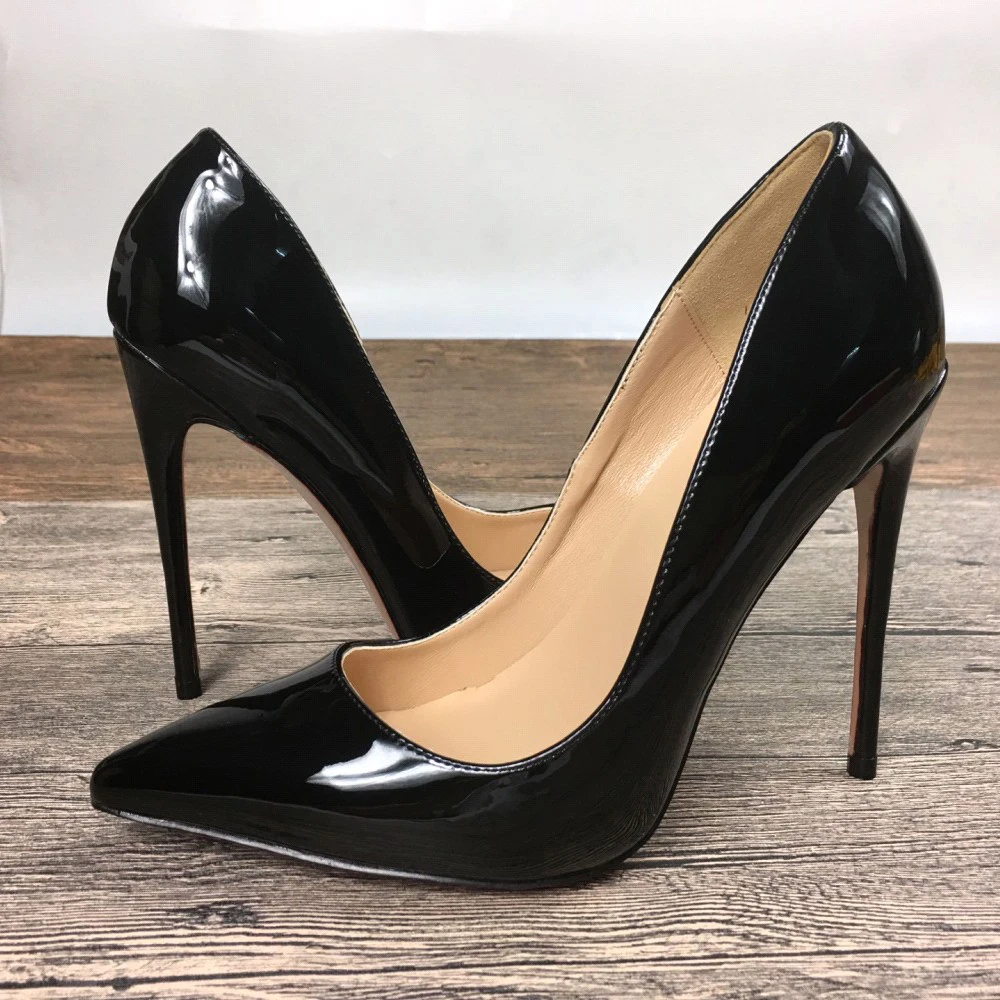 New lady black high heels exclusive brand patent leather PU shoes high heels 10 cm 12 cm shallow mouth with a single shoes shoes
New lady black high heels exclusive brand patent leather PU shoes high heels 10 cm 12 cm shallow mouth with a single shoes shoes