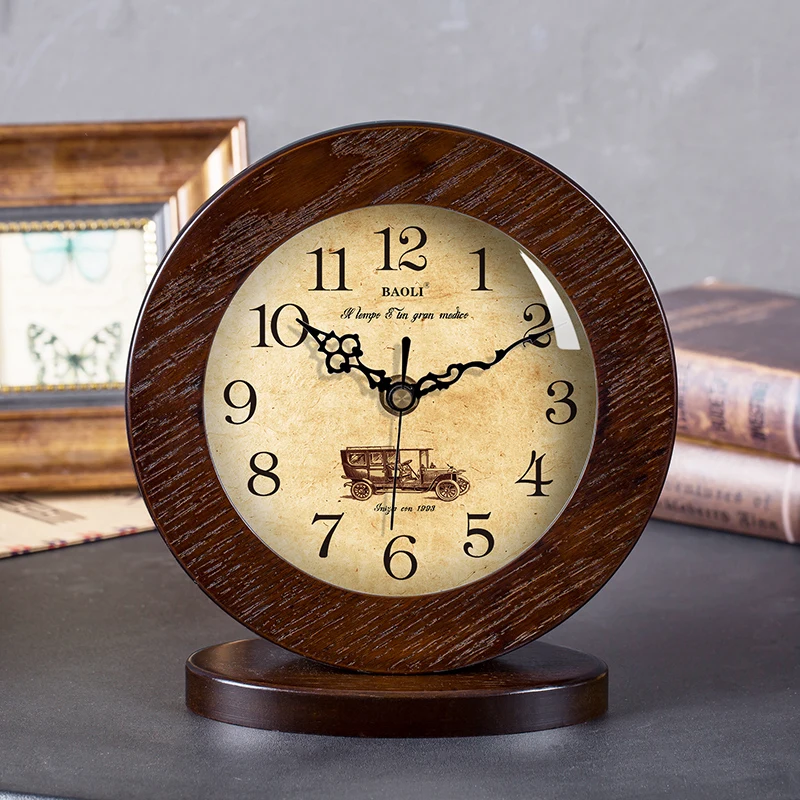 Pastoral Style Flowers Pattern Mute Desktop Wooden Needle Clock Office Digital Quartz Clock Home Creative Decoration Ornaments
Pastoral Style Flowers Pattern Mute Desktop Wooden Needle Clock Office Digital Quartz Clock Home Creative Decoration Ornaments