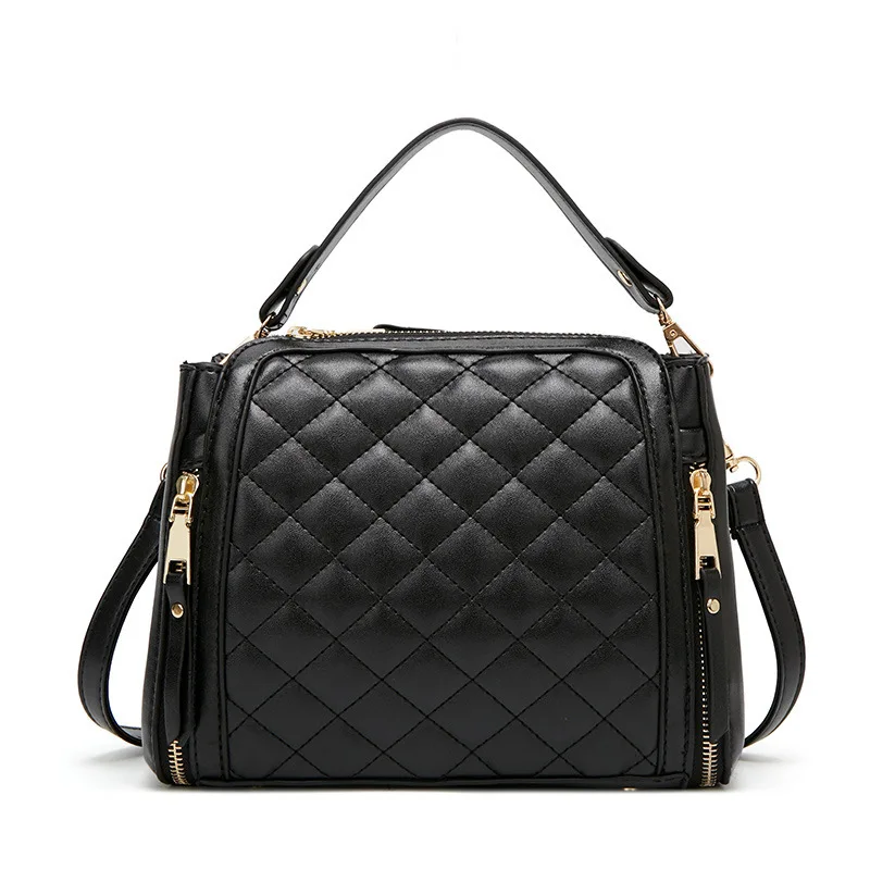 Fashion Diamond Lattice Women Messenger Bag Brand PU Leather Shoulder Bag Casual Black Handbag 2019 ladies mini Crossbody bags
Fashion Diamond Lattice Women Messenger Bag Brand PU Leather Shoulder Bag Casual Black Handbag 2019 ladies mini Crossbody bags