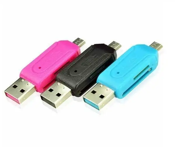 EastVita Universal USB Card Reader Mobile Phone PC Card Reader Micro USB OTG Card Reader OTG TF / SD Flash r20
EastVita Universal USB Card Reader Mobile Phone PC Card Reader Micro USB OTG Card Reader OTG TF / SD Flash r20