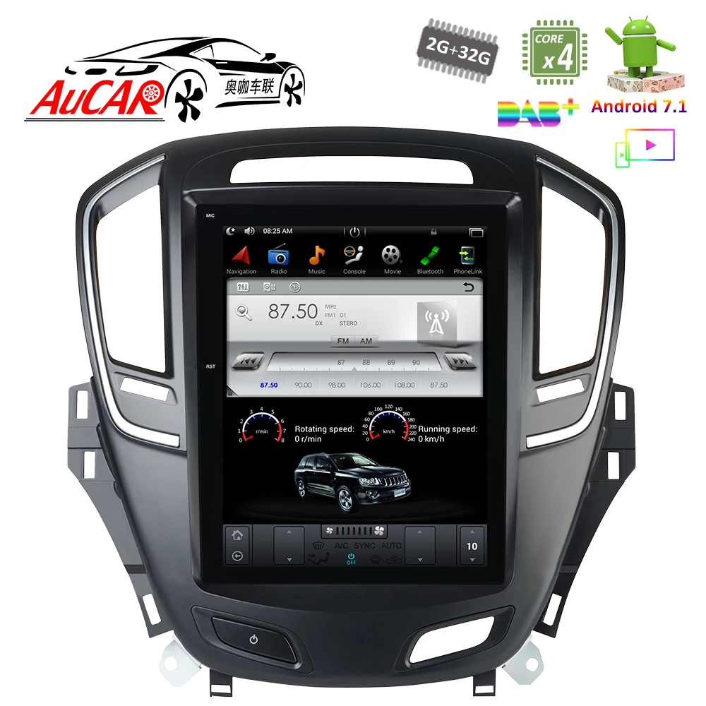 Мультимедийная магнитола для Opel Insignia Buick Regal 7 1 Android 10 4 2014 дюйма GPS Bluetooth Wi Fi